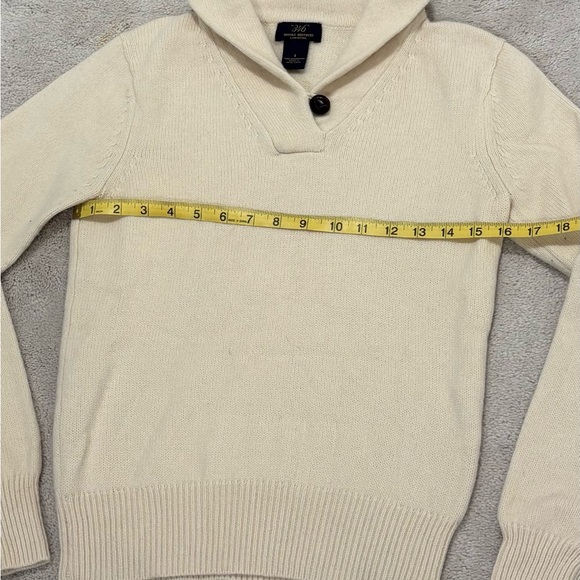Brooks Brothers Cream Cowl Neck Sweater - Picture 5 of 5